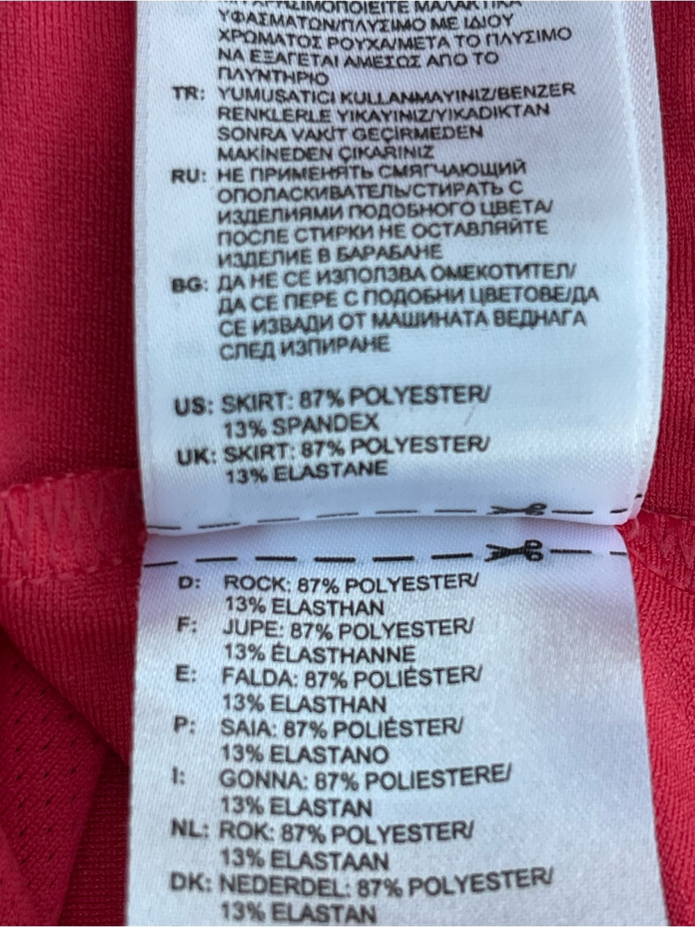 Adidas Golf Pink ClimaLite Tennis Athletic Pickleball Skort (2) - Picture 12 of 12